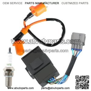 For Honda FourTrax 300 TRX300 TRX300FW 1998-2000 Ignition Coil CDI Spark Plug