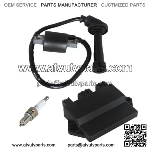 Ignition Coil Spark Plug CDI For Yamaha Grizzly 660 YFM660 5KM855400000