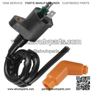 Ignition Coil & Spark Plug Cap Boot for Honda TRX250X 2009 2011-2014 2016-2024