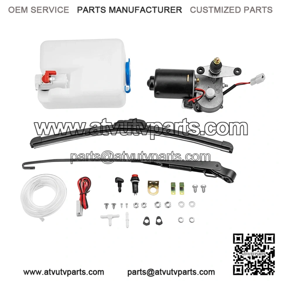 Electric Windshield Wiper Motor Switch Wire Kit For CFMOTO ZFORCE/UFORCE 1000