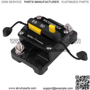 New breaker E99 manual reset + switch 50A