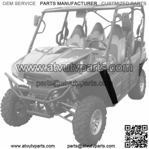 Super Max Fender Flares for 2012-24 Kawasaki Teryx & Teryx S (4 seat) (For: Kawasaki Teryx4 800)