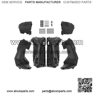 Front Rear XL Wide Fender Flares For Polaris General 1000 2016-2022 Full Set