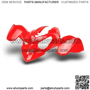 NEW POLARIS PREDATOR 500 FIGHTING RED FRONT FENDER PLASTIC PLASTICS (For: Polaris)