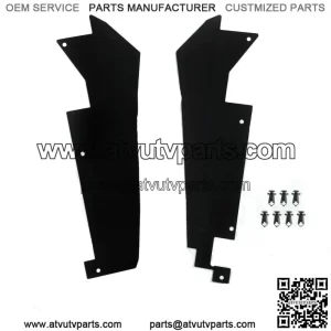 Lower Rear Fender Flares Mud Flap Guard for Polaris RZR PRO XP/XP 4 2020-2023 (For: Polaris)