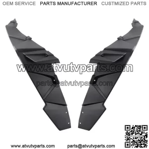 4pcs Rear XXL Extended Fender Flares Compatible with Polaris RZR 1000 2014-2023 (For: Polaris)