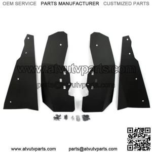 Polaris RZR XP 1000 TURBO (14-17) UTV Mud Flaps / Fender Flares (For: Polaris)