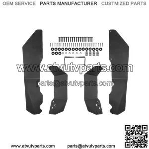 4PCS Extended Fender Flares Mud Guards Flaps for 2014-2023 Polaris RZR XP 1000 (For: Polaris)