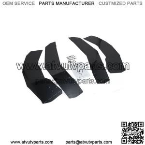 Front & Rear Fender Flares Mud Flaps For 2020+ Polaris RZR PRO XP/PRO R/Turbo R (For: Polaris)