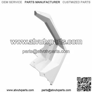 Polaris Flare Fender, Front, Left, Gloss Black, Genuine OEM Part 5455175-070 (For: Polaris)