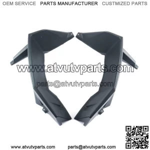 Black Front Fender Flares For Polaris RZR XP 1000 4 Turbo S 900 2014 - 2023  (For: Polaris)