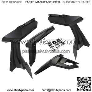 Full Coverage Fender Flares For Polaris RZR Pro XP/Pro R/Turbo R 2020-2024 21 22 (For: Polaris)