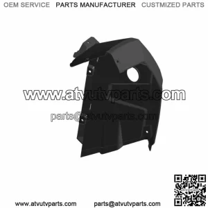 Polaris Front Fender, Right, White Lightning, Genuine OEM Part 5453278-599 (For: Polaris)