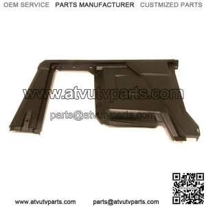 Polaris Fender-Mid, Crew, Right, Gloss Black, Genuine OEM Part 5451102-070 (For: Polaris)