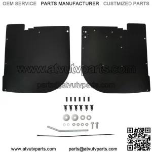 Rear Wheel Inner Liner Mud Guards Fenders For Polaris Ranger XP900 XP1000 13-17