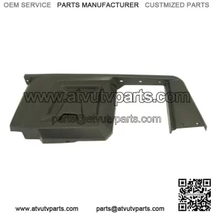 Polaris 5438056-070 FENDER-FRONT W/ RCKR LEFT HAND BLACK Ranger 900 800 570 (For: Polaris)