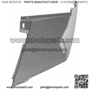 Polaris Off Road Front Fender, Right, Avalanche Gray, Genuine OEM Part 5455235-453, Qty 1