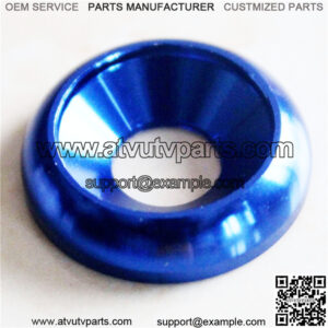 Blue aluminum alloy countersunk head gasket