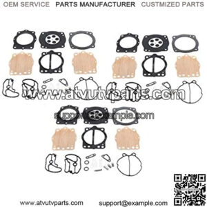 Kawasaki CDk-2 Triple Carb Carburetor Rebuild Kit STX ZXI 900 1100