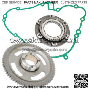 Starter Clutch Idler Gear W/ Gasket for Kawasaki Prairie 400 KVF400 1997-2002 (Fits: Kawasaki)