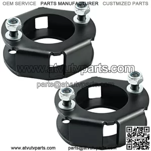 2 Pcs Front 2" Lift Leveling Spacer Kit Compatible with 1990-2019 Kawasaki Mule 2500 2510 3000 3010 4010 4000,Vanshly