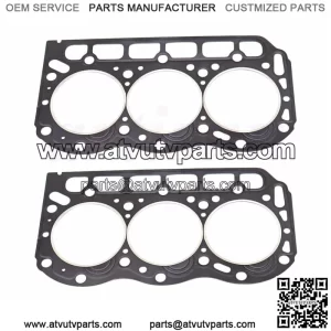 2PCS Diesel Trans Head Gasket For 1993-13 Kawasaki Mule 2510 3010 4010 110041350