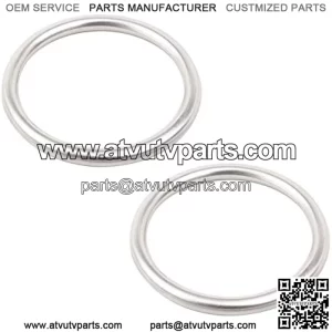 Exhaust Sealing Gaskets Compatible with Polaris RZR Xp 900 / RZR Xp 4 900 2011 2012 2013