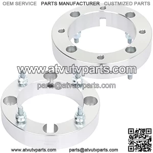 2Pcs 4x156 to 4x156 Wheel Spacers 1.5 inch 4 Lug 10x1.25 Studs 131mm Bore Wheel Spacers fits for 2014-2017 for RZR XP 4 1000 Wheel Spacers 2013-2017 for Ranger XP 900 Wheel Spacers