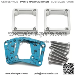 5/8" & 3/4" Intake Reed Manifold Spacer Gaskets Hardware for Yamaha Banshee YFZ350 1987-2006