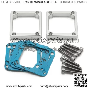 3/8" & 1/2" Intake Reed Manifold Spacer Gaskets Hardware for Yamaha Banshee YFZ350 1987-2006