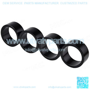 Black ATV Lift Spacer Kit Compatible with Can Am Outlander Max 400 2007-2014 500/650 2007-2016 800 2007-2008 800R 2009-2015 1000 2013-2015 570/850/1000R 2016-2017