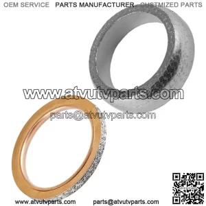 1HP-E4714-00-0 3B4-14714-20-00 Exhaust Pipe Gasket Kit Grizzly 700 YFM700D 14-15