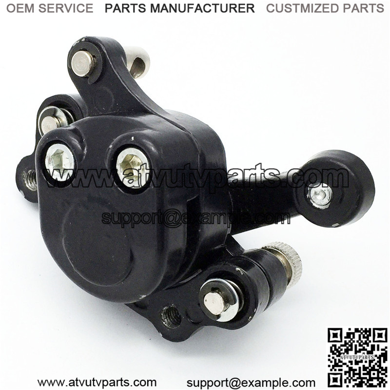 Front + Rear Disc Brake Calipers Pads 49cc Mini PIT Dirt Quad Pocket Rocket Bike(left opening) - Image 3