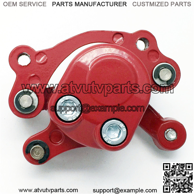 Red For 49cc Dirt Pocket Bike Pocket Quads Front Disc Brake Caliper (right opening) - Image 2