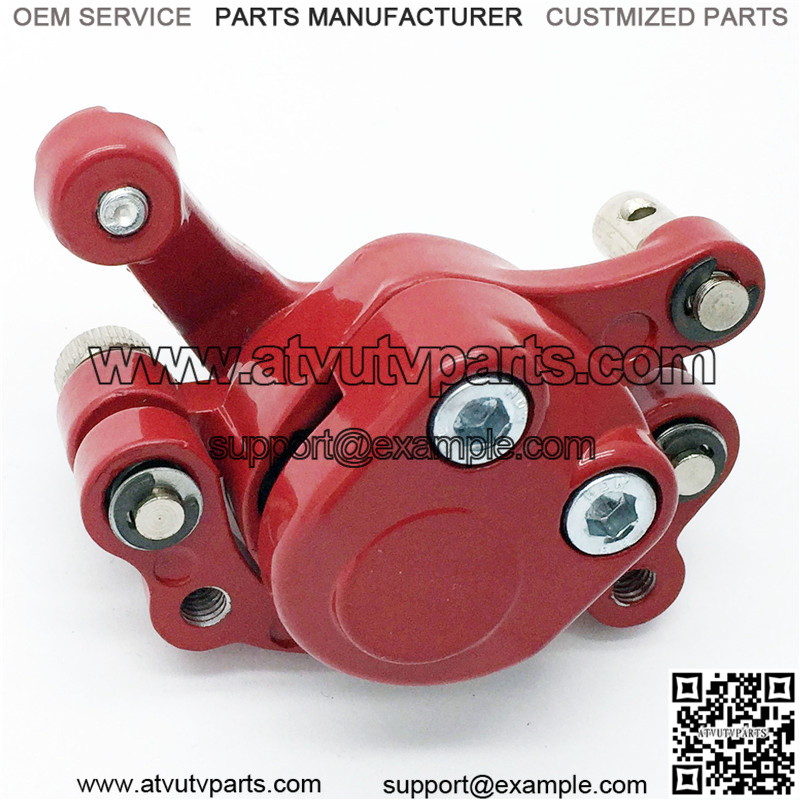 Red For 49cc Dirt Pocket Bike Pocket Quads Front Disc Brake Caliper (right opening) - Image 4