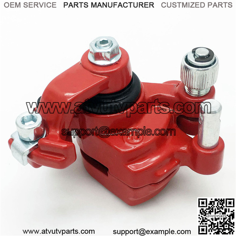 Red disc brake