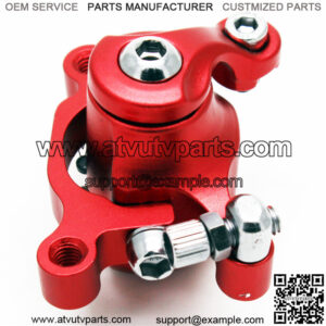 Red compact disc brake (left opening)