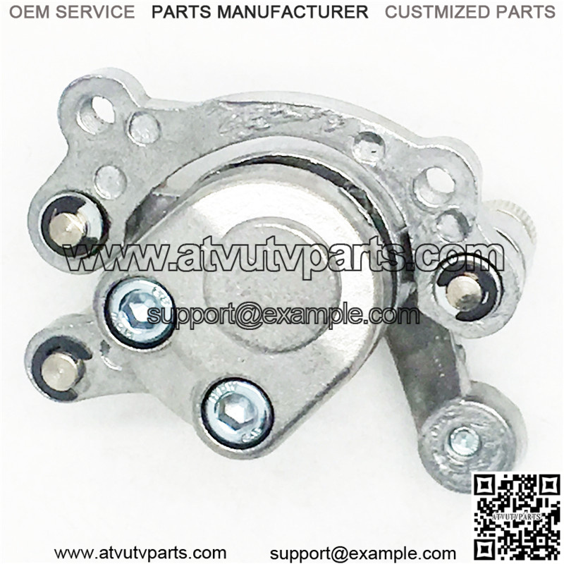 Silver Brake Caliper with Right Arm for Scooters & Mini Bikes - Image 2
