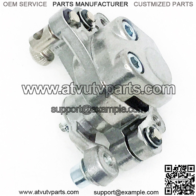 Silver Brake Caliper with Right Arm for Scooters & Mini Bikes - Image 3