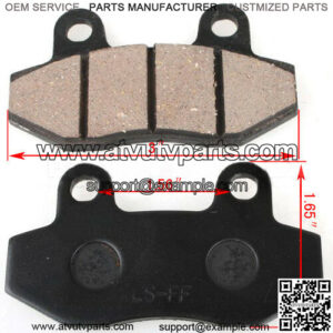 quad bike brake pad for 110cc 150cc 250cc disc brake pad