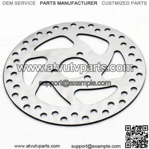 140mm 3 hole round brake rotor