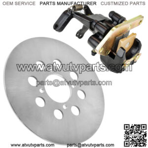 Rear Caliper w/ Brake Disc Fits Yamaha Wolverine 350 YFM350FX 4x4 1995-2000