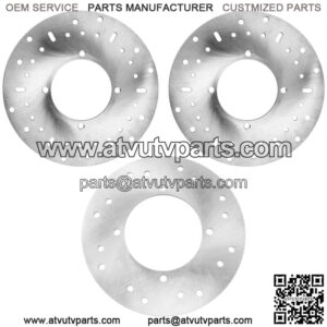 Front Rear Brake Disc Rotor for Polaris Ranger 500 2X4 4X4 6X6 2004 - 2005