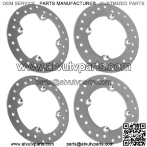 Front & Rear Brake Disc Rotor Set for CanAm 705601178 705600999