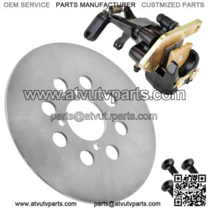 Rear Right Brake Disc with Bolts & Caliper for Yamaha Big Bear 350 4x4 1999