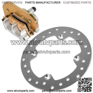 Front Right Brake Disc with Caliper for Can-Am CanAm Outlander L MAX 450 2015 (For: Can-Am)