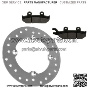 Front/R Brake Disc with Brake Pads for Can-Am Commander 1000R/Max 800R 2018-2020 (For: Can-Am)