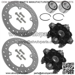 Front Or Rear Wheel Hubs & Brake Disc Kit For CanAm Maverick SPORT 1000 2019
