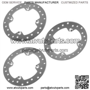 3x Front Rear Brake Disc Rotor NEW for CamAm Renegade ATV 705600999  (For: Can-Am)