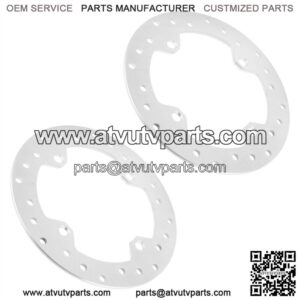 2 Rear Brake Rotor Disc Fits Can-Am Commander MAX 800R 4x4 2017 - 2020 (For: Can-Am)
